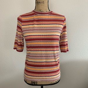 EUC stretchy striped Topshop T-Shirt